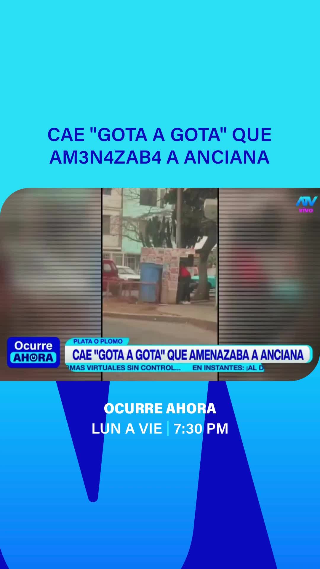 La modalidad del ‘gota a gota’ sigue vigente en Lima y una señora de la mayor edad