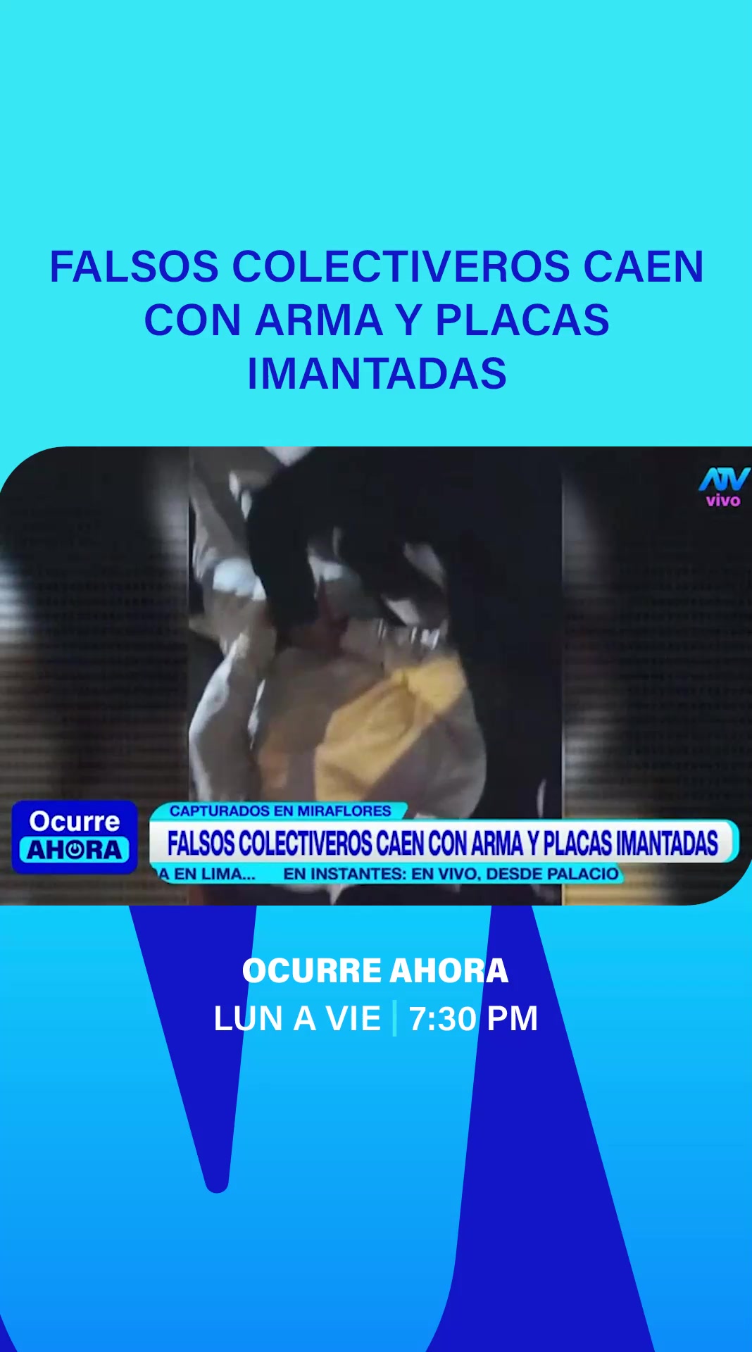 Falsos colectiveros fueron detenidos con un arma y placas imantadas