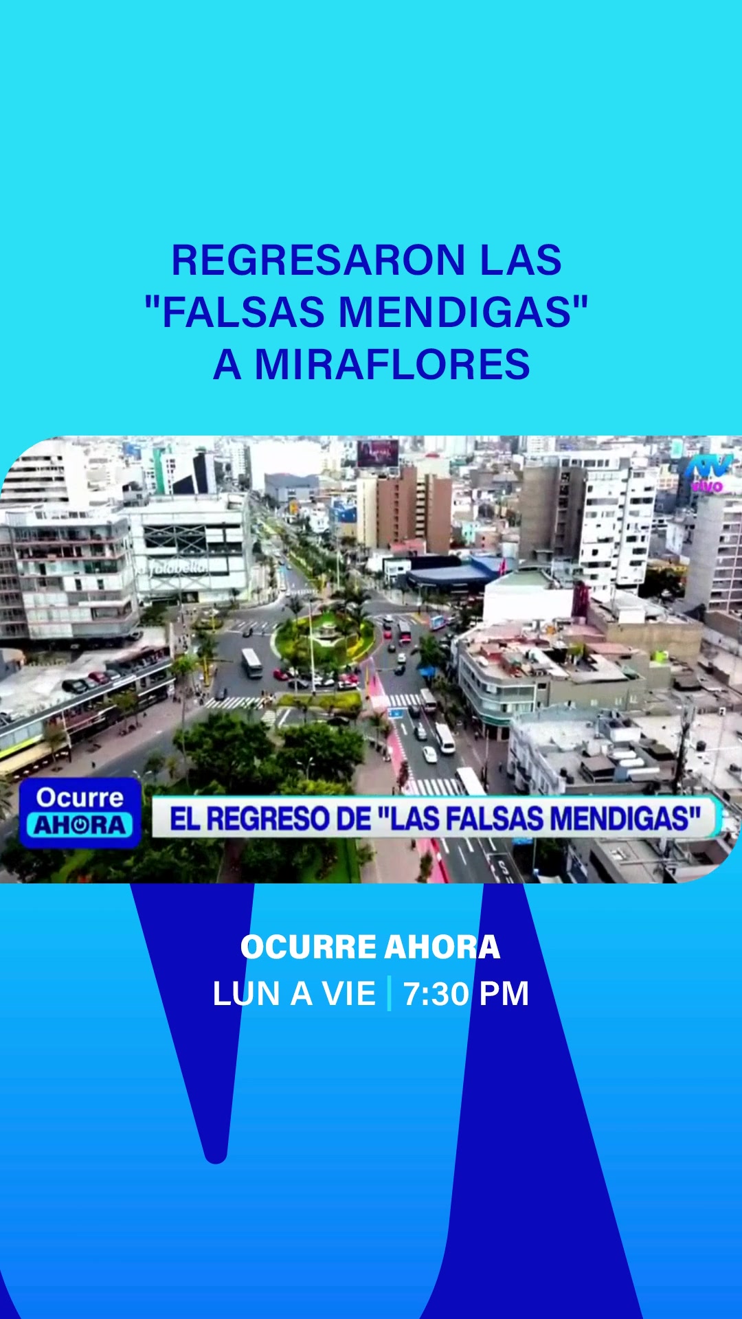 En Ocurre Ahora, incursionamos en el mal mundo de las "mendigeras" y vimos el mal accionar de algunas mujeres en diversas zonas de Miraflores
