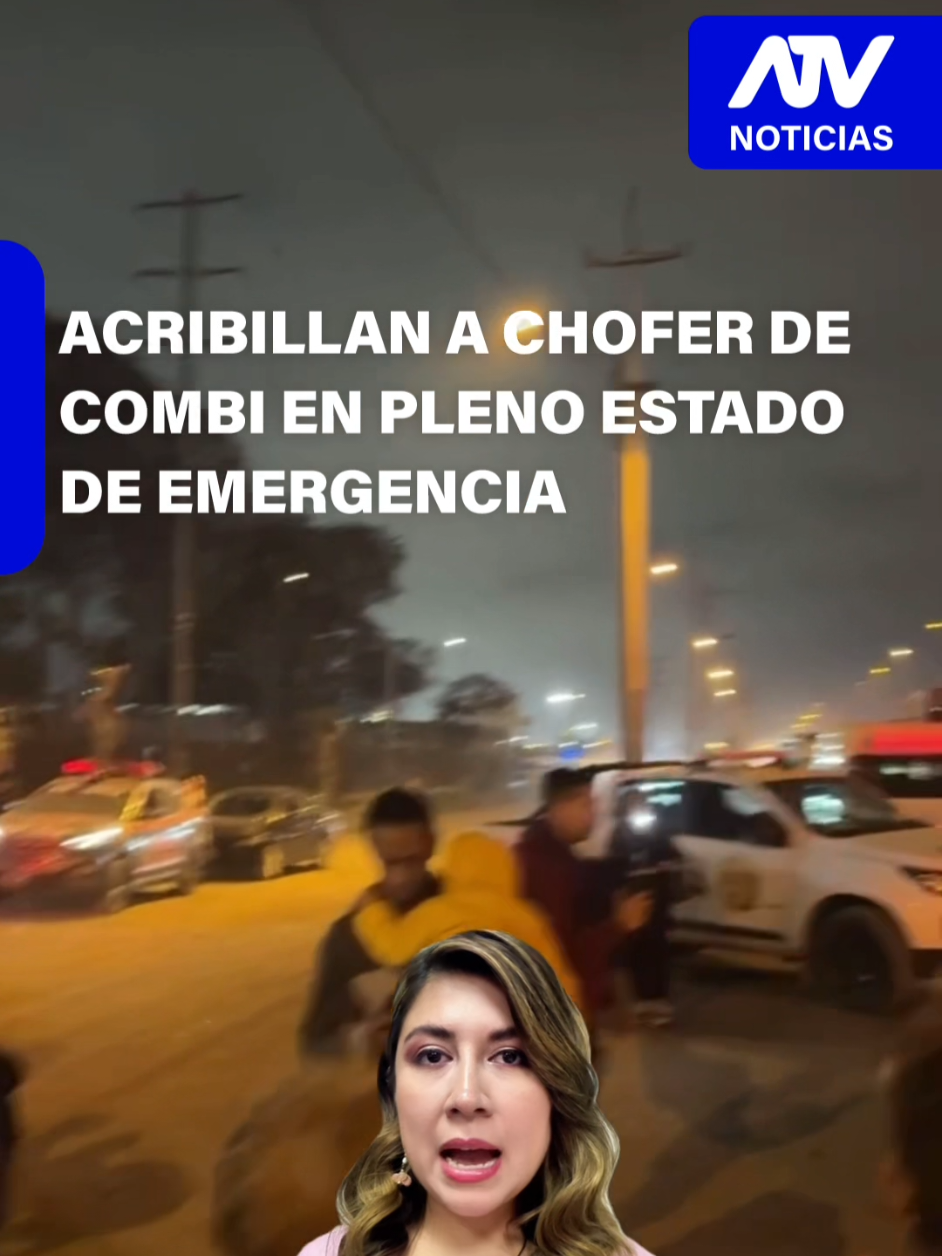ACRIBILLAN A CHOFER DE COMBI EN PLENO ESTADO DE EMERGENCIA