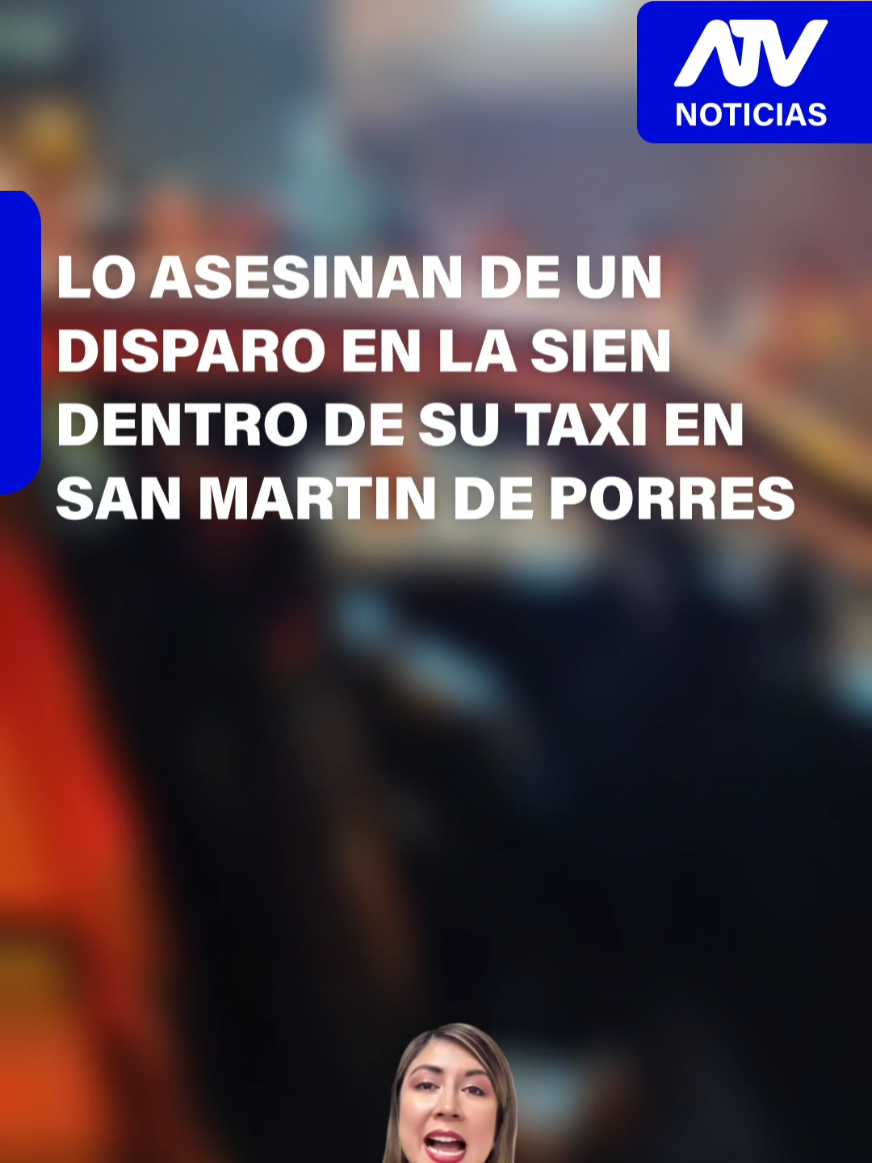 Taxista asesinado de un disparo en la sien dentro de su auto