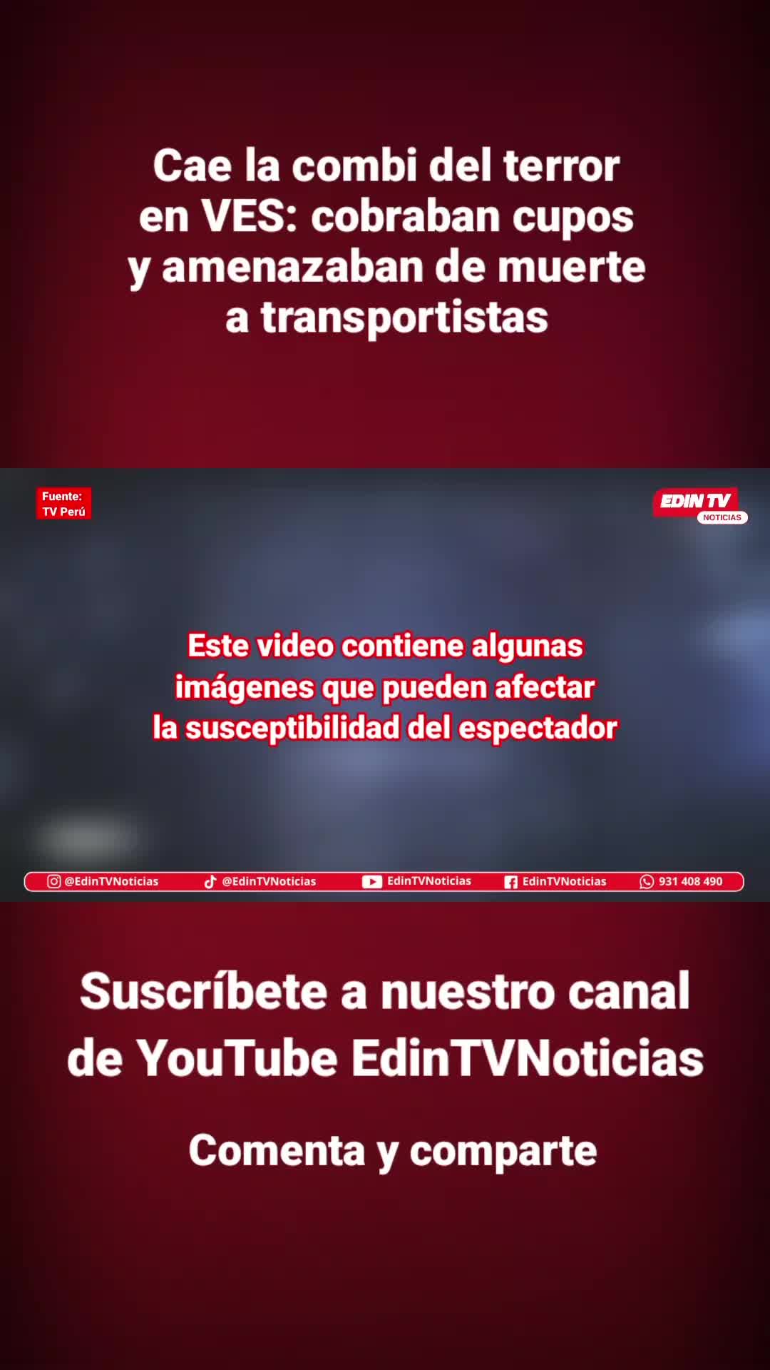 Fingían ser chofer y cobrador, pero eran extorsionadores.