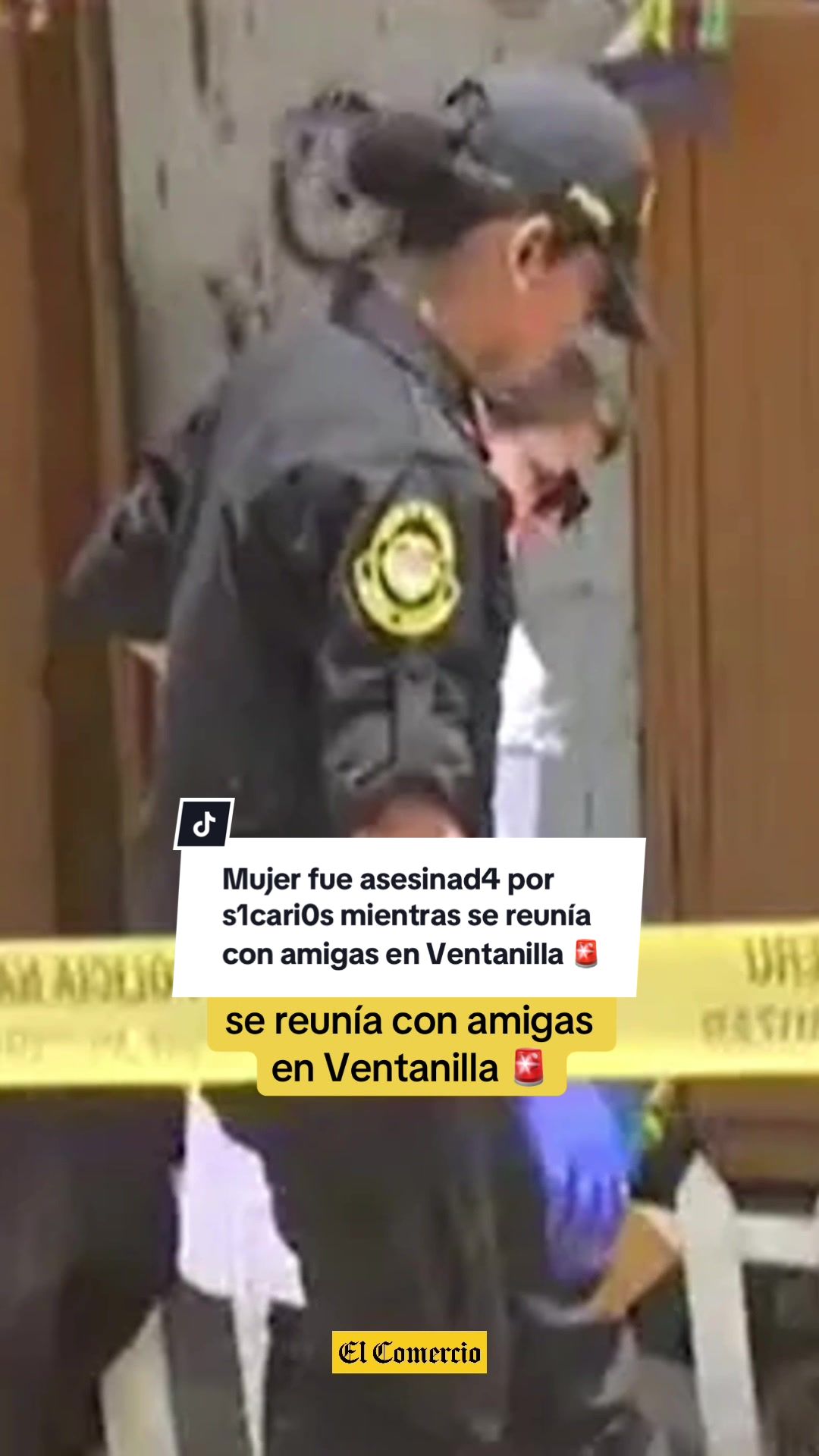 Mujer fue asesinada por sicarios mientras se reunía con amigas en Vetanilla
