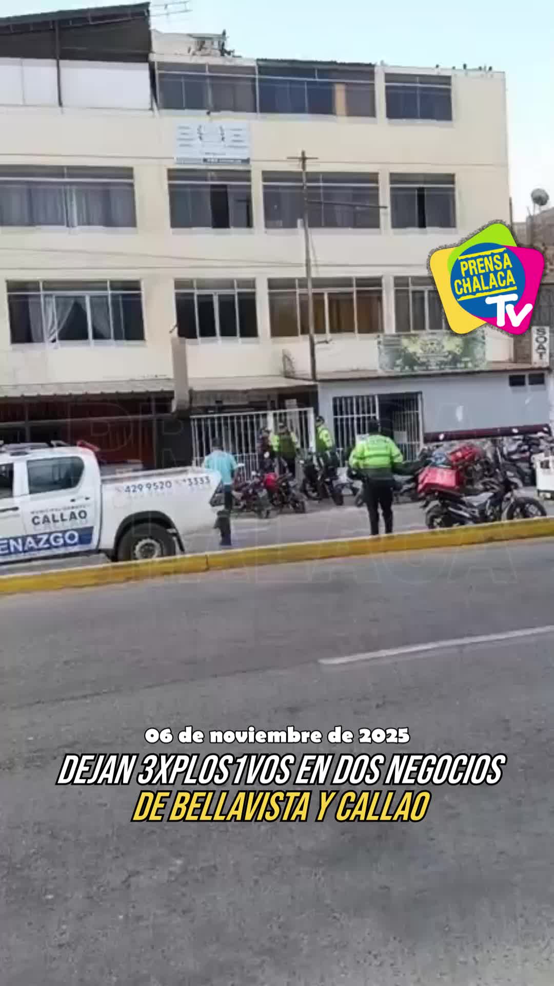 #Callao | Dejan 3xpl0s1v0s en dos negocios de Bellavista y Callao  ||