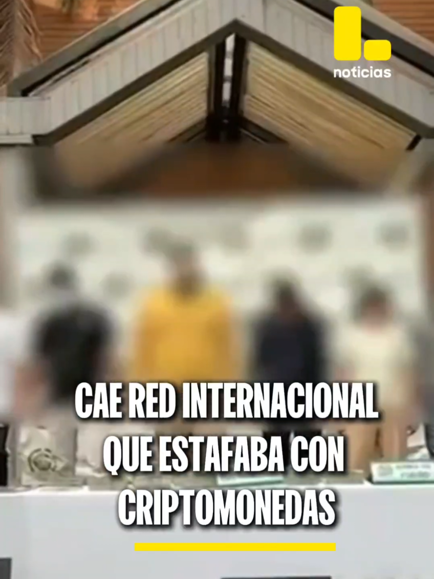 Cae red internacional que estafaba con criptomonedas en Colombia, Chile y Perú.
