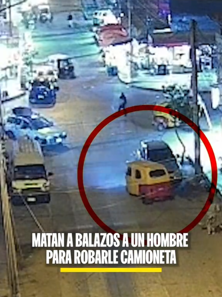 Un hombre fue asesinado a balazos en Villa María del Triunfo durante el robo de su camioneta.