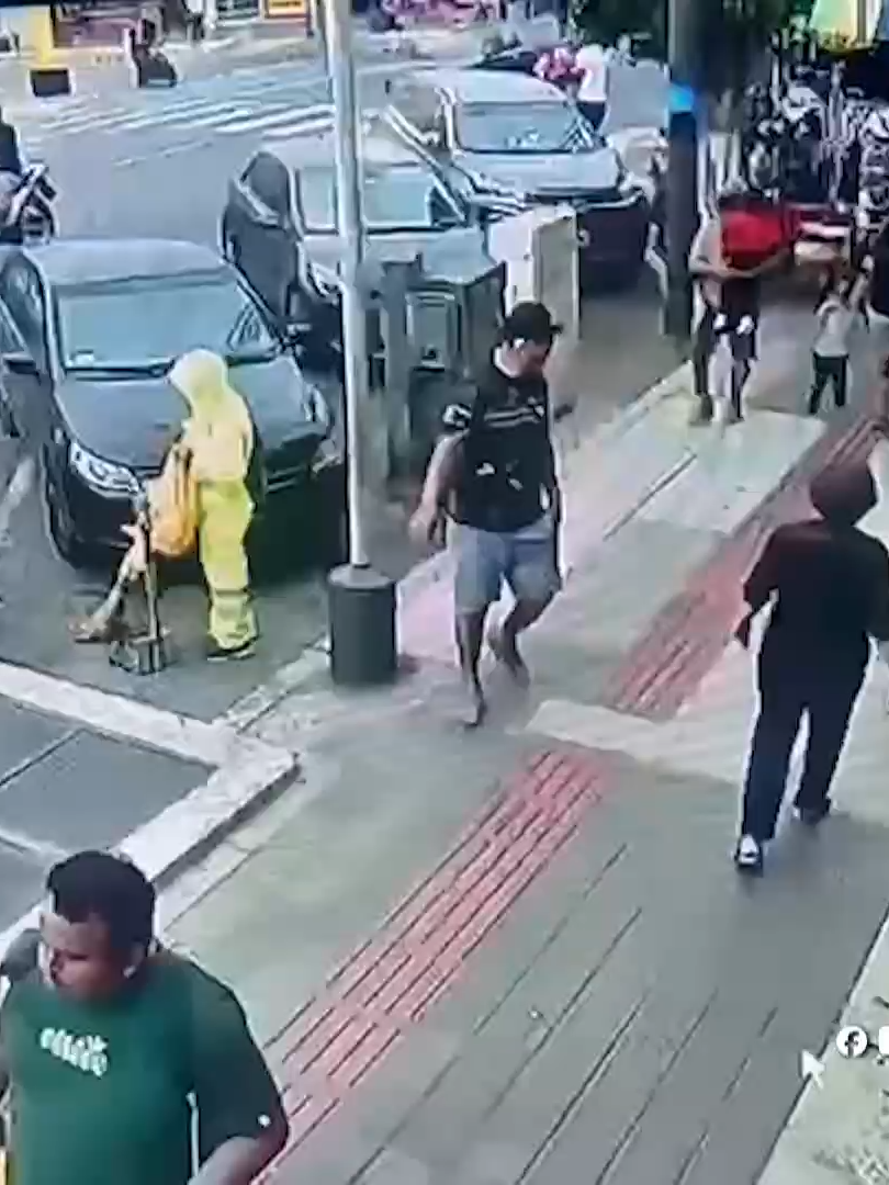Un ladrón ingresó a un chifa en la avenida Sáenz Peña, amenazó a la cajera y huyó con el dinero de las ventas y un celular