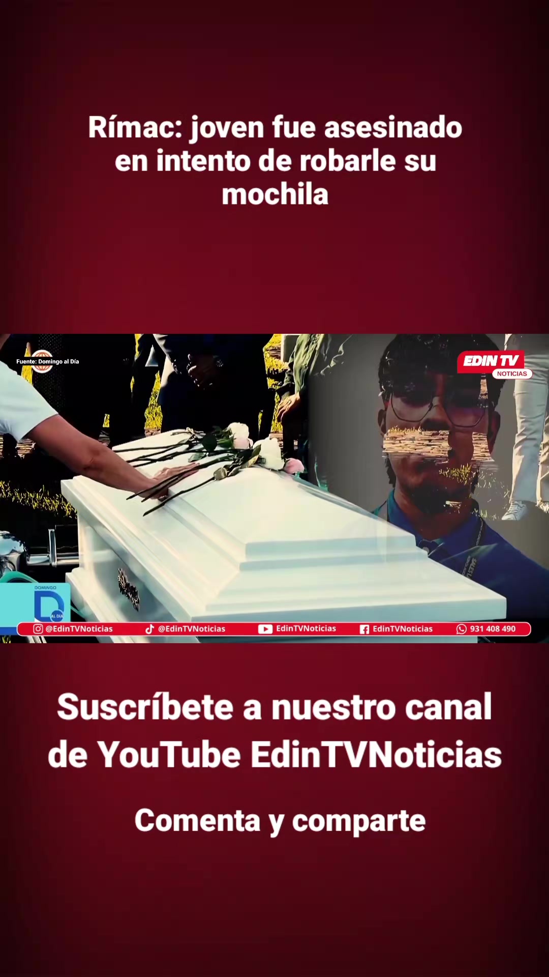 El agresor tiene apenas 16 años y fue capturado por la Policía.