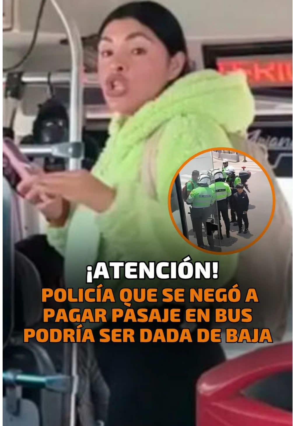 La suboficial Judith Cuba Lara, apodada ‘Lady dos soles’, generó indignación al negarse a pagar su pasaje y llamar refuerzos para detener al chofer.🚔 #policiaperu #pnp #JudithCubaLara #noticiasperu #Trome