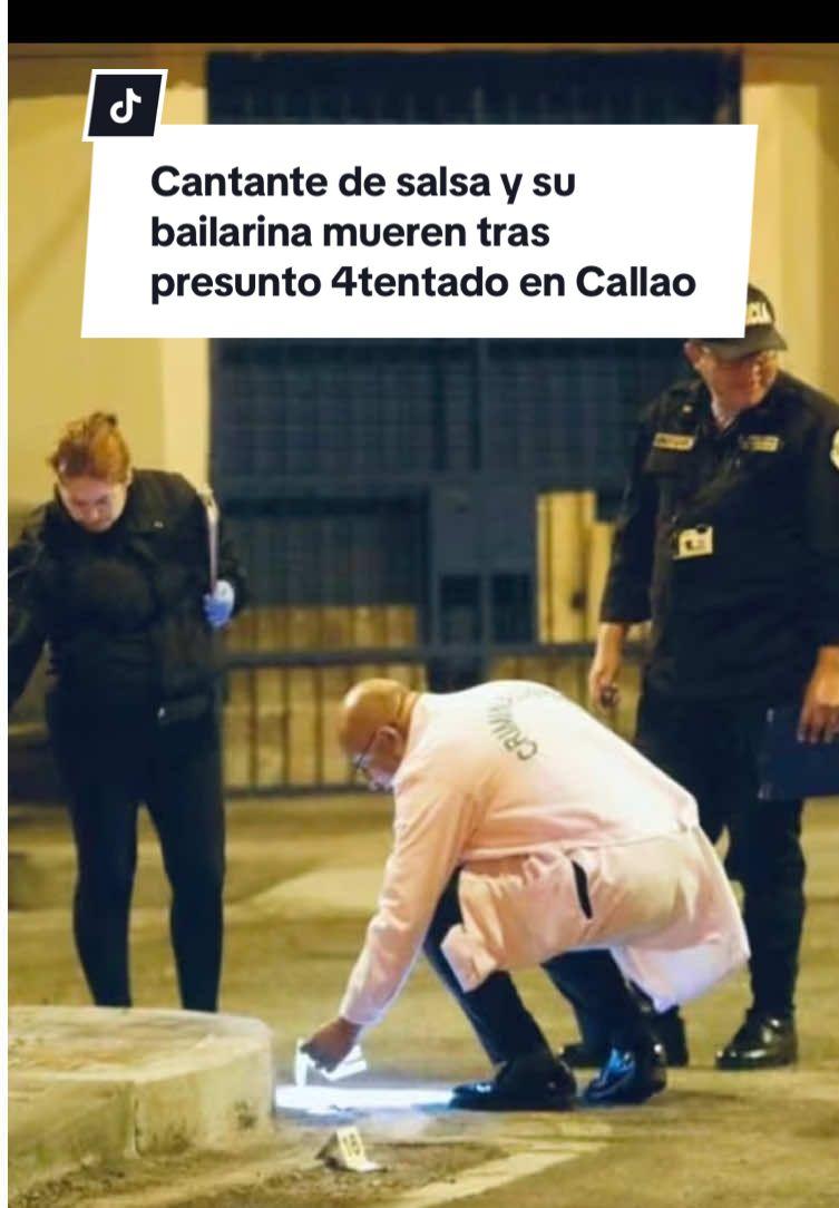 El cantante Johan Mora y su bailarina Ariana fallecieron en un presunto atent4do en el Callao.