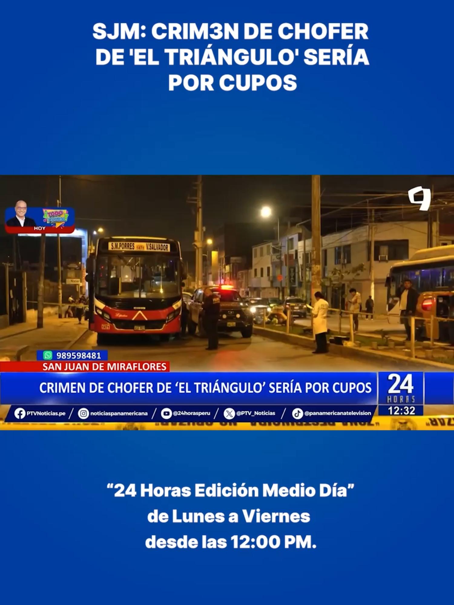 🛑💵 SJM: cr1men de chofer de 'el Triángulo' sería por cup0s