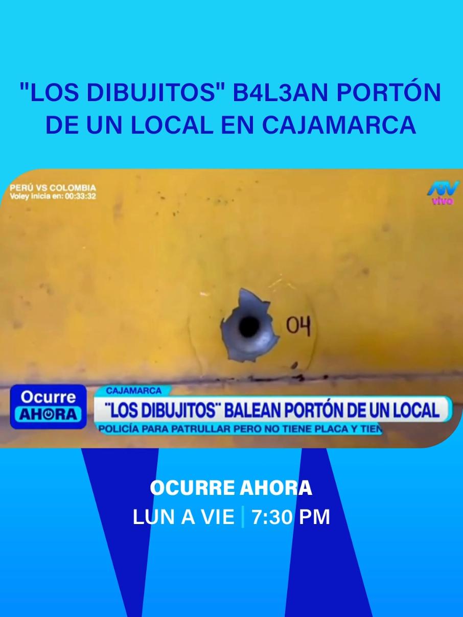 La tranquilidad de la ciudad de Cajamarca fue interrumpida durante la madrugada del último martes, cuando una banda criminal autodenominada “Los Dibujitos” atacó a balazos el local de la empresa de transportes Sol Chotano