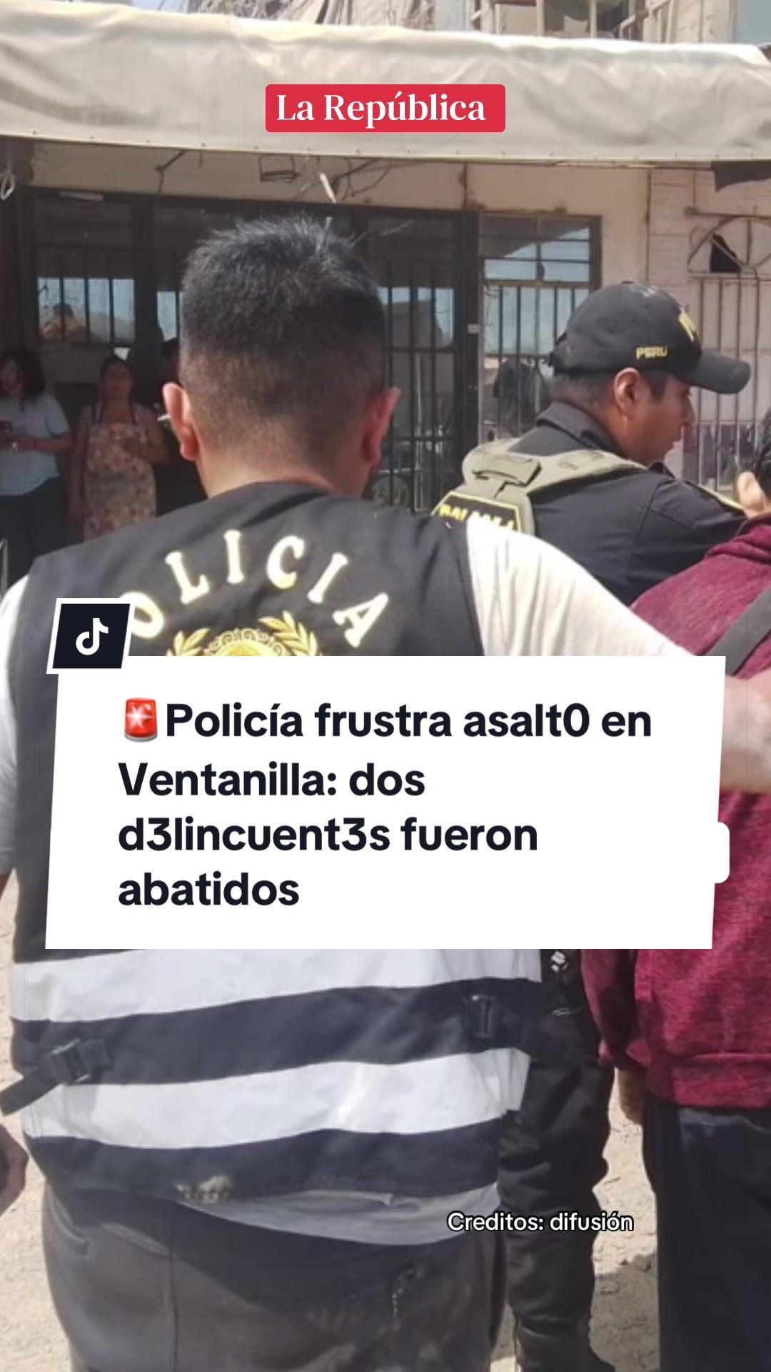 PNP frustra asalto a empresario tras enfrentamiento en Ventanilla (Callao)