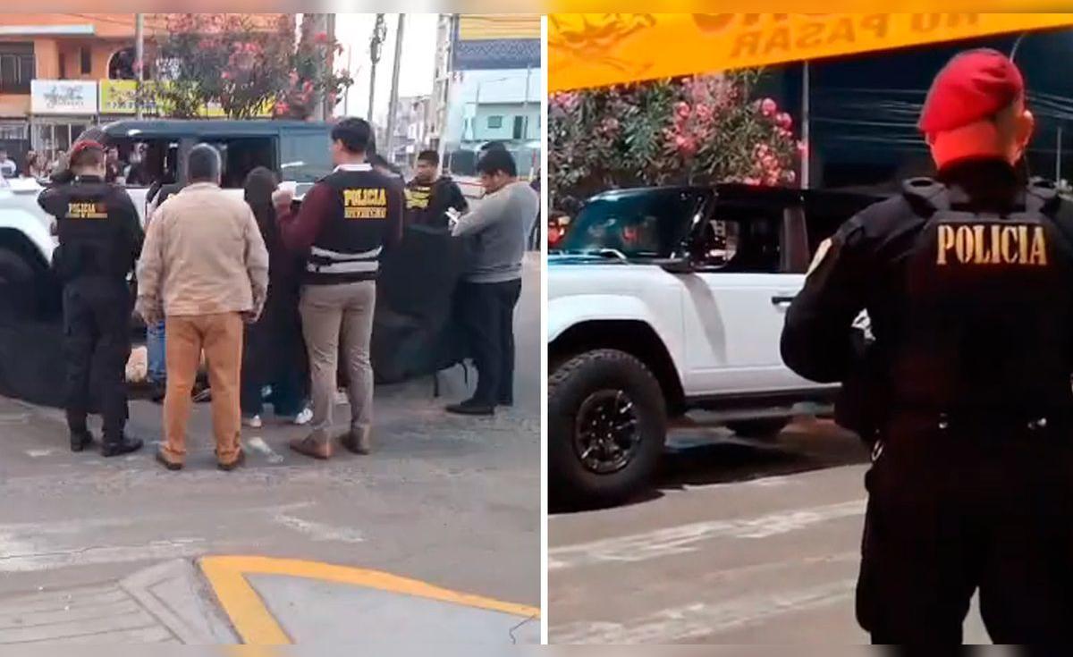 Trujillo: falsos policías asesinan a 4 personas en camioneta y secuestran a empresario minero